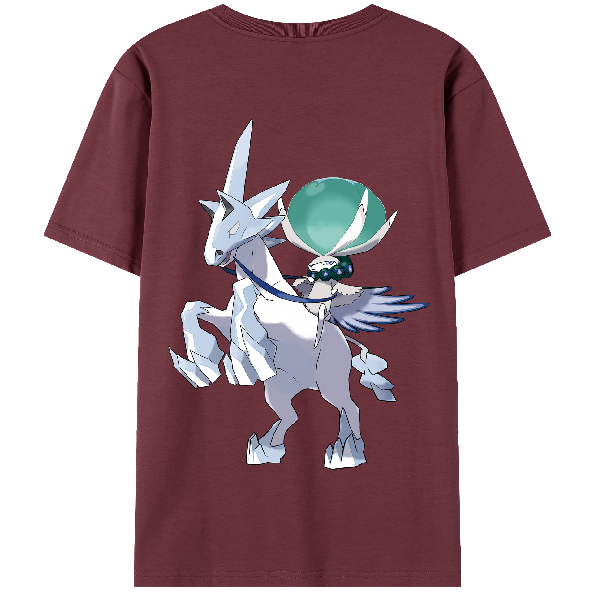 （画像用） ポケットモンスター Pokémon 綿100％半袖Tシャツ（背面プリント）